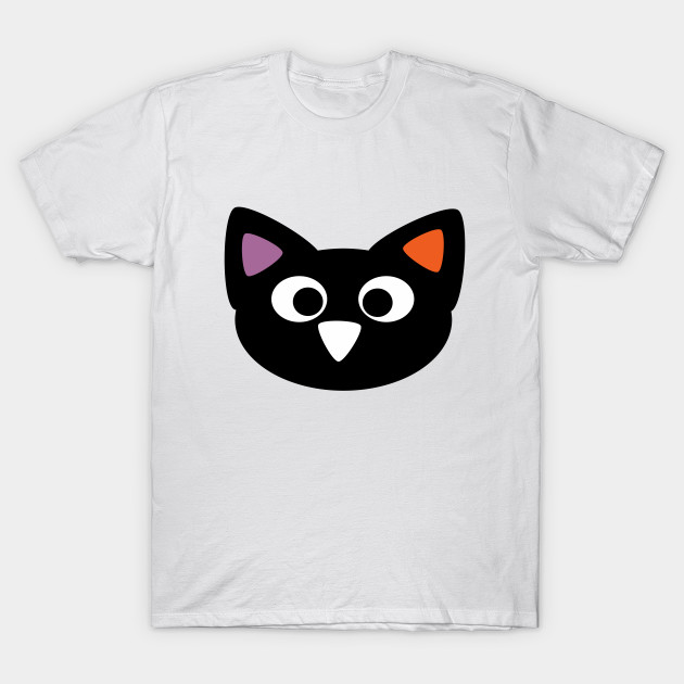 halloween black cat T-Shirt-TOZ